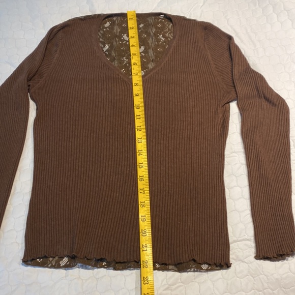 LUISA CERANO SILK BLAND SWEATER SIZE US 8 . - Picture 6 of 13